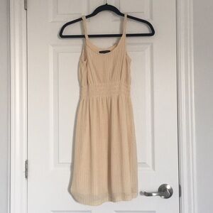 QED LONDON Beige Smock Dress - UK 10/US 6